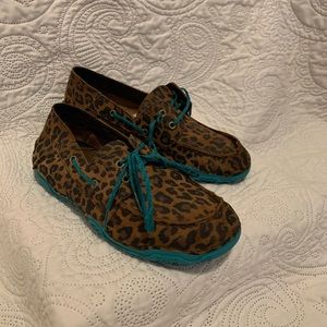Ariat Caldwell Leopard / Cheetah Animal Print Shoes - 9